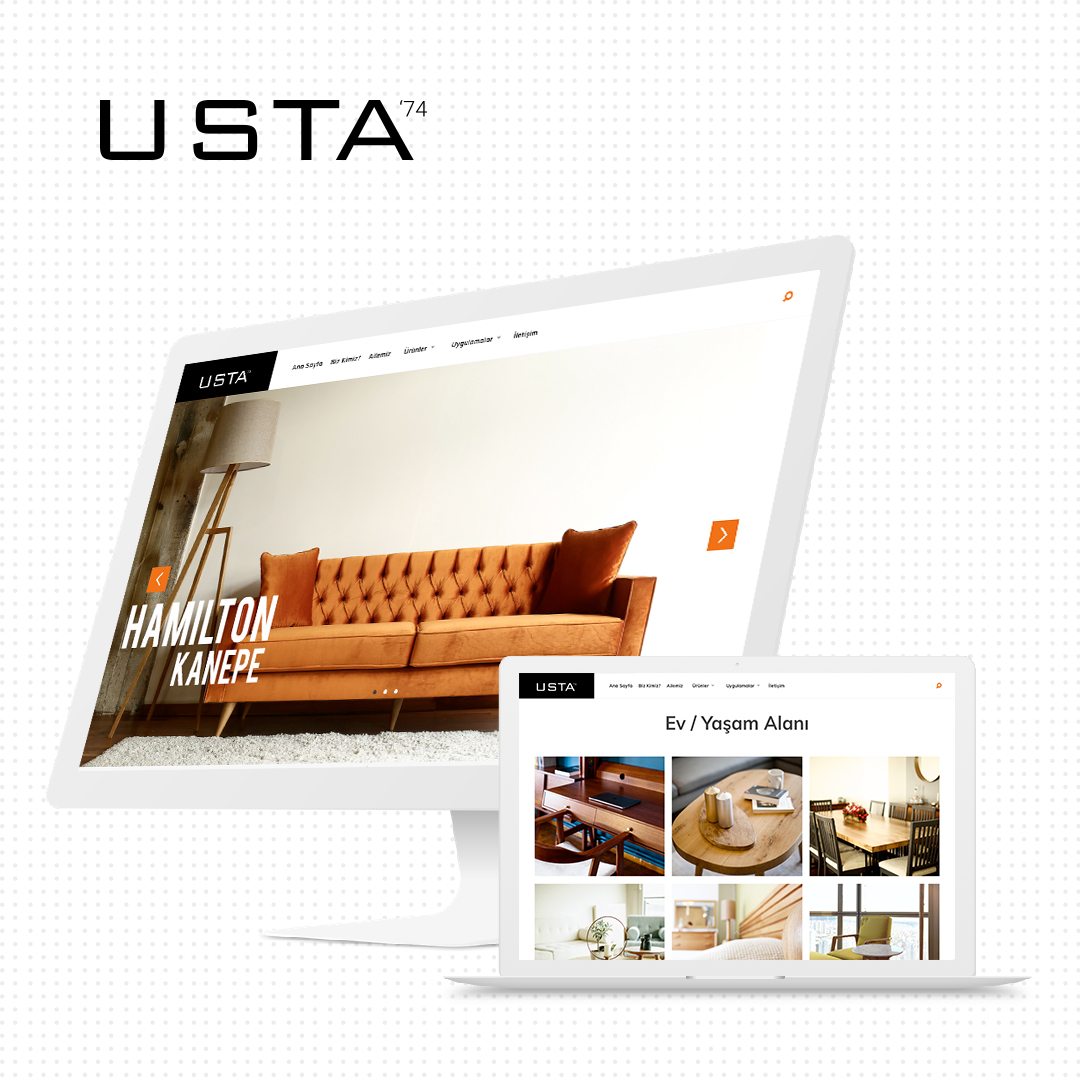 Usta'74 Web Design
