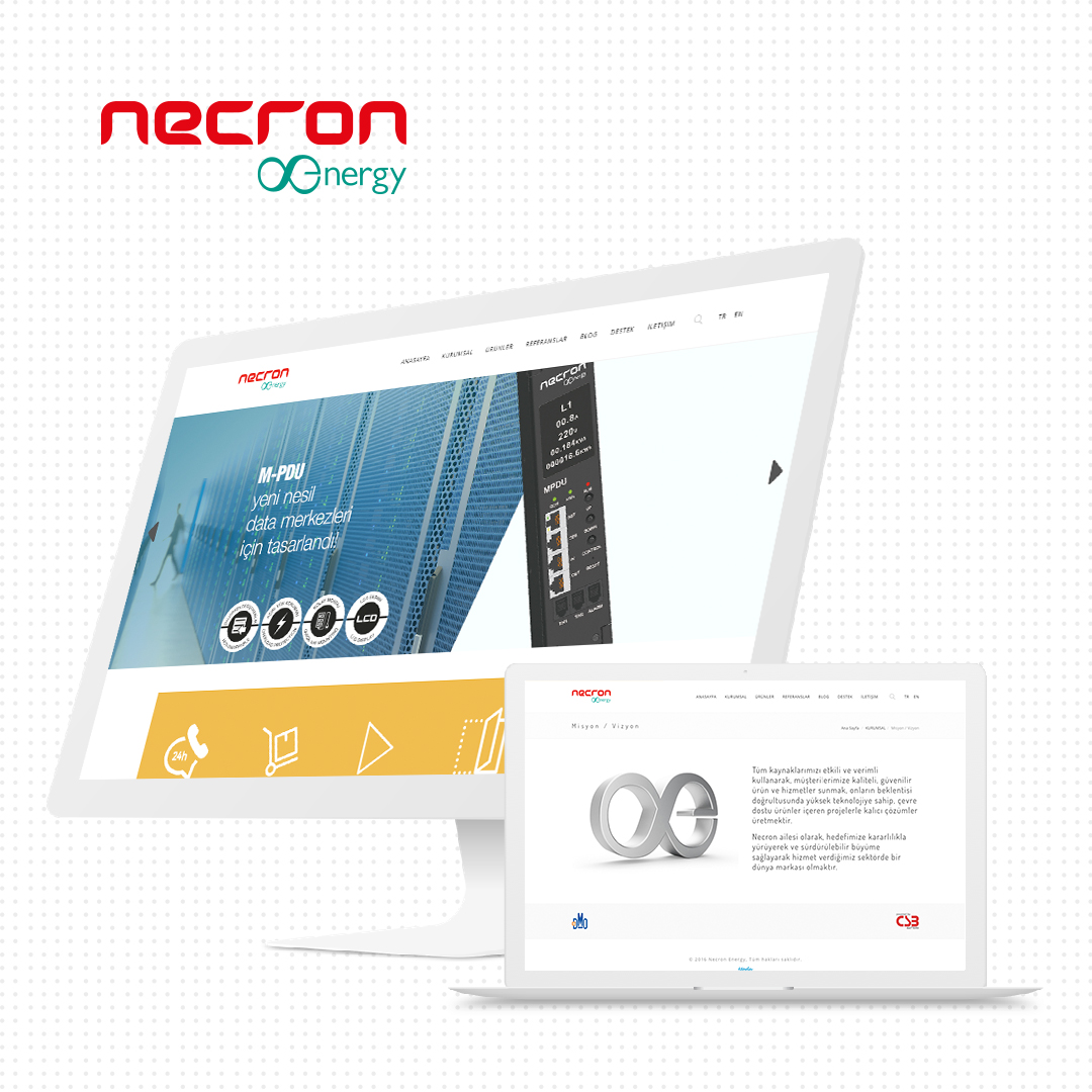 Necron Energy Web Design 2016