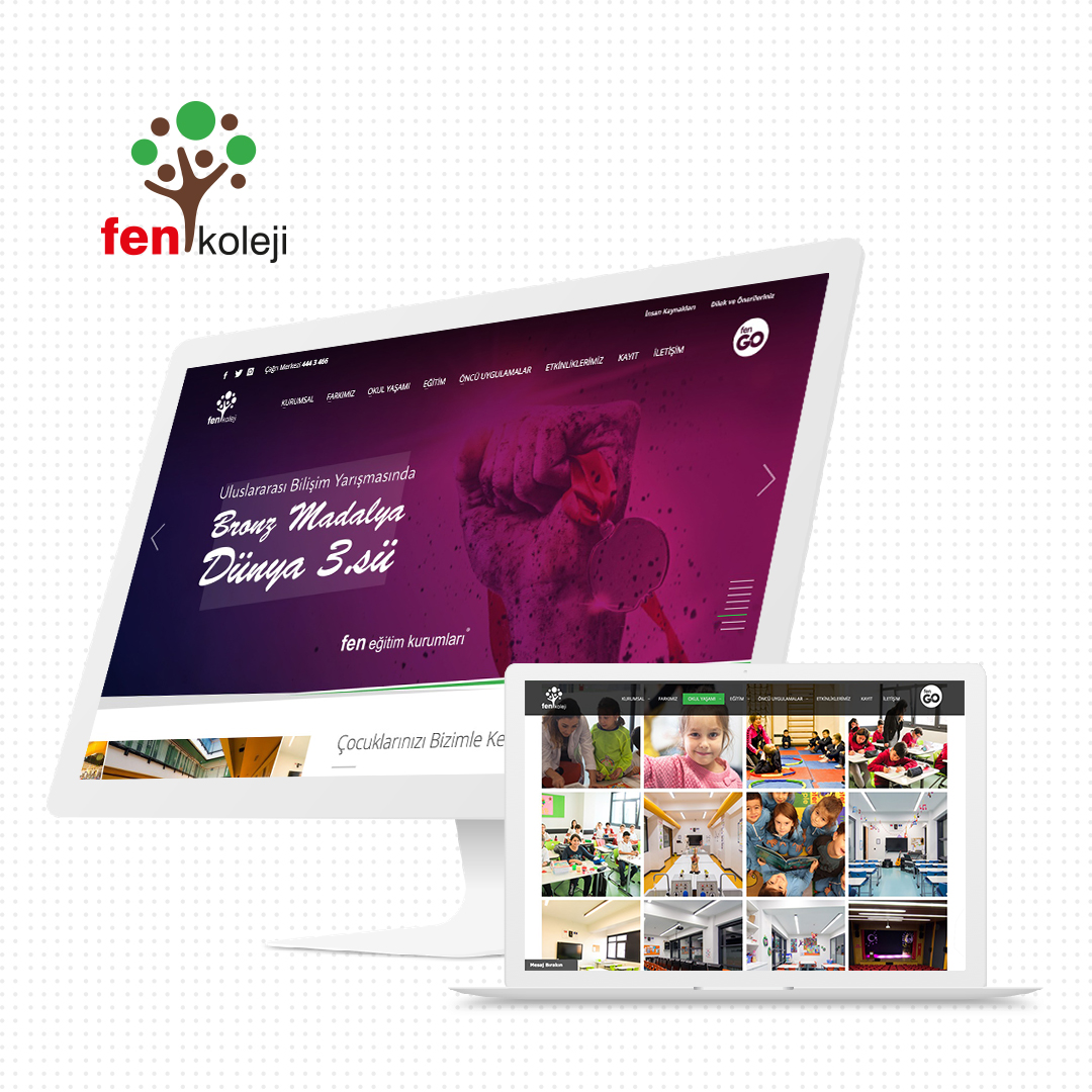 Fen Koleji Web Design